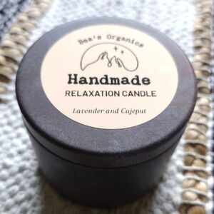 Relaxation Candle with Lavender and Cajeput oils